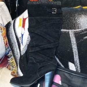 Aleema Strappy Heeled Boot